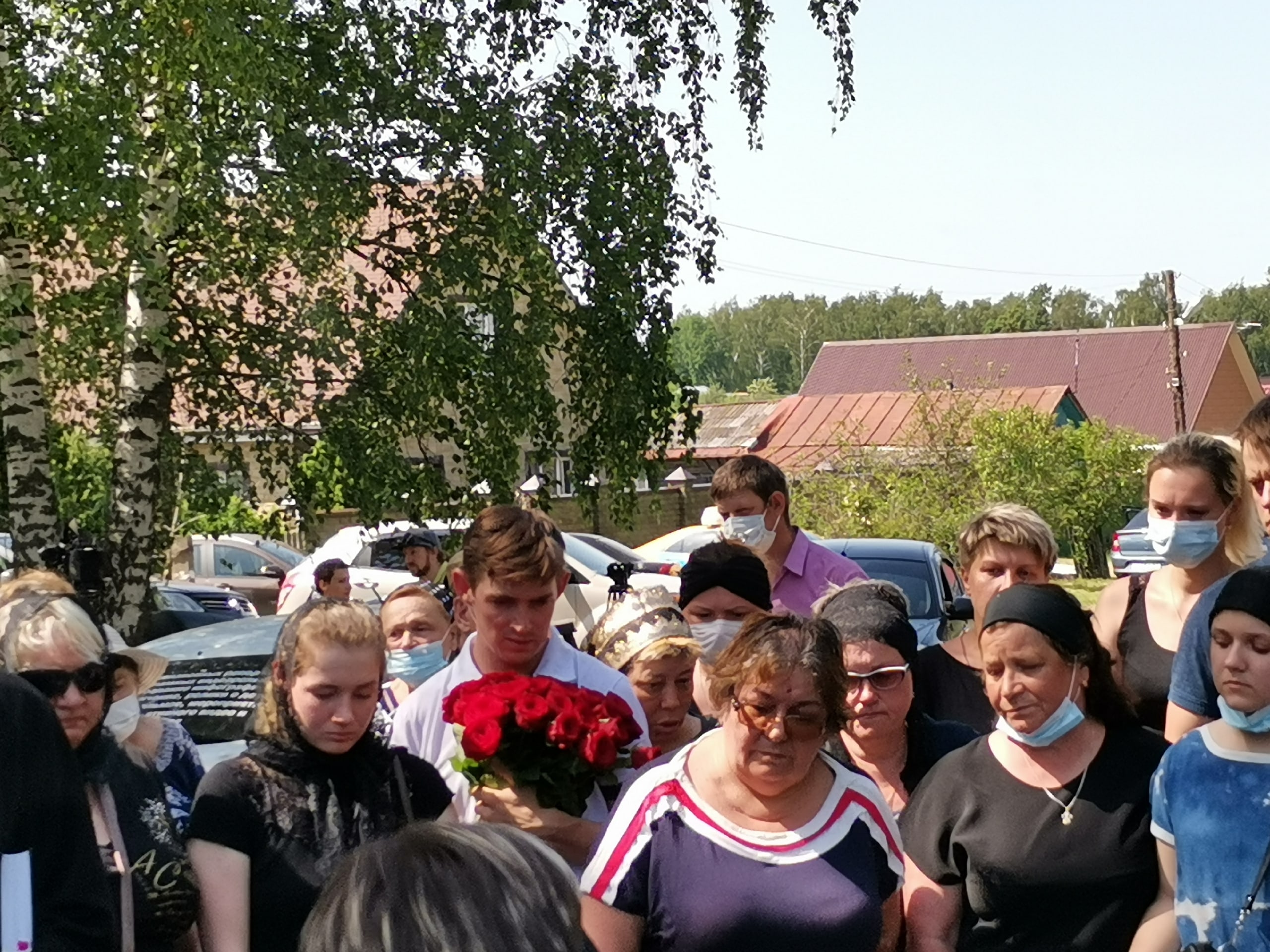Похороны Сергея Захарова в Рязани