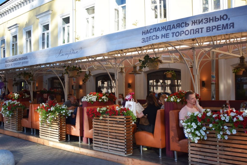 Нижегородским предпринимателям будет легче открыть летние кафе