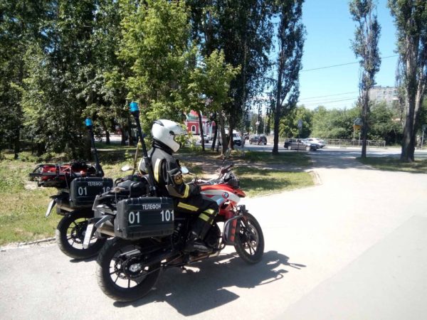 Спасатели-мотоциклисты появились на дорогах Нижегородской области