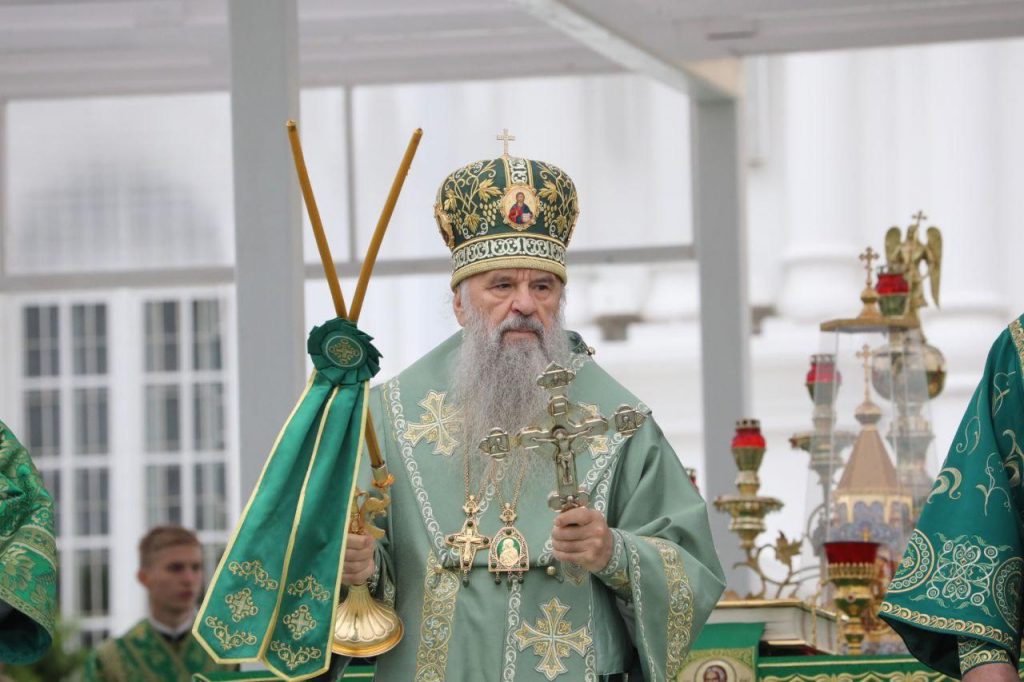 Возглавил служение митрополит Санкт-Петербургский и Ладожский Варсонофий