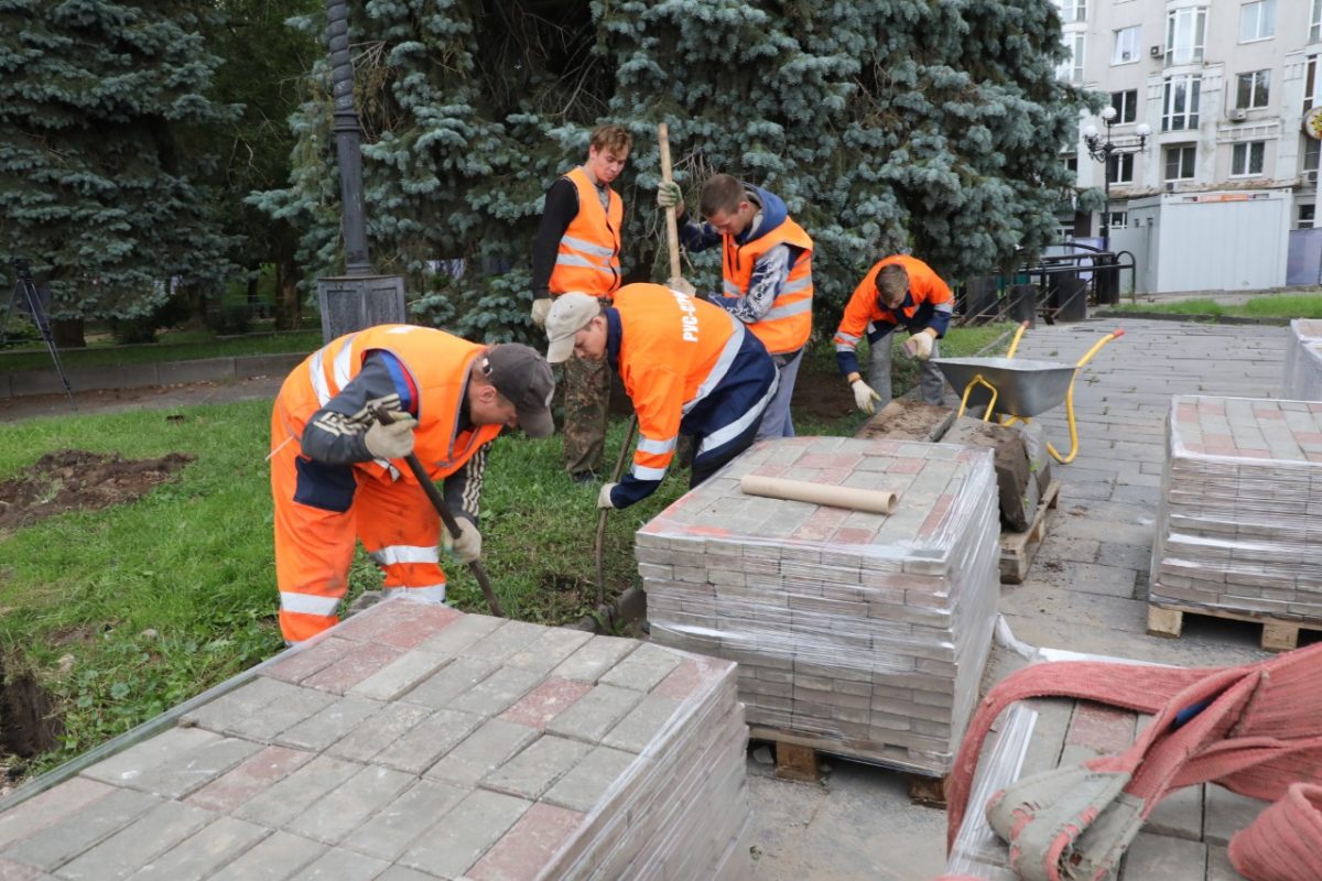Сквер имени Маршала Казакова благоустроят за 28,7 млн рублей к середине лета