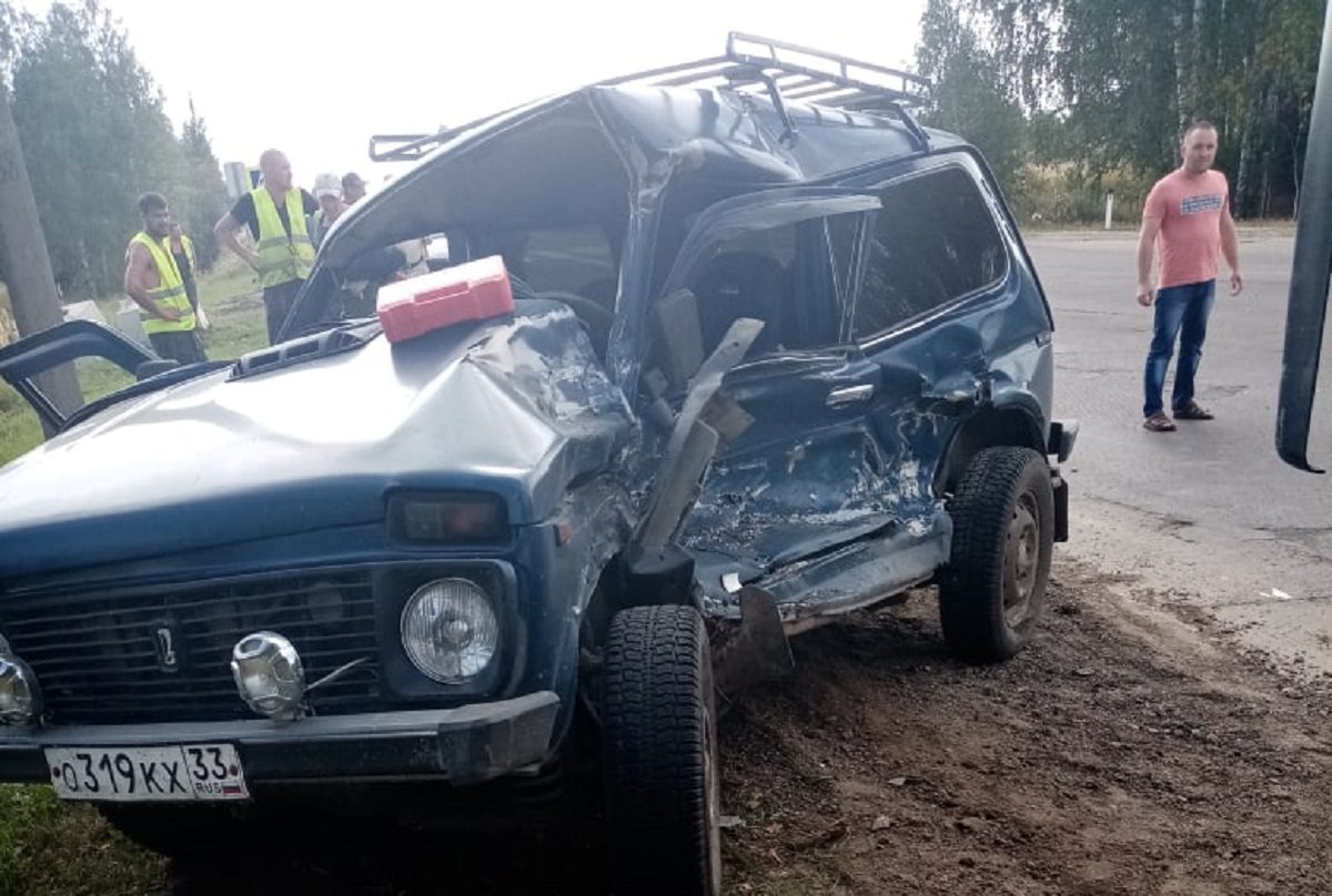 Водитель «Нивы» погиб при столкновении с фурой под Нижним Новгородом
