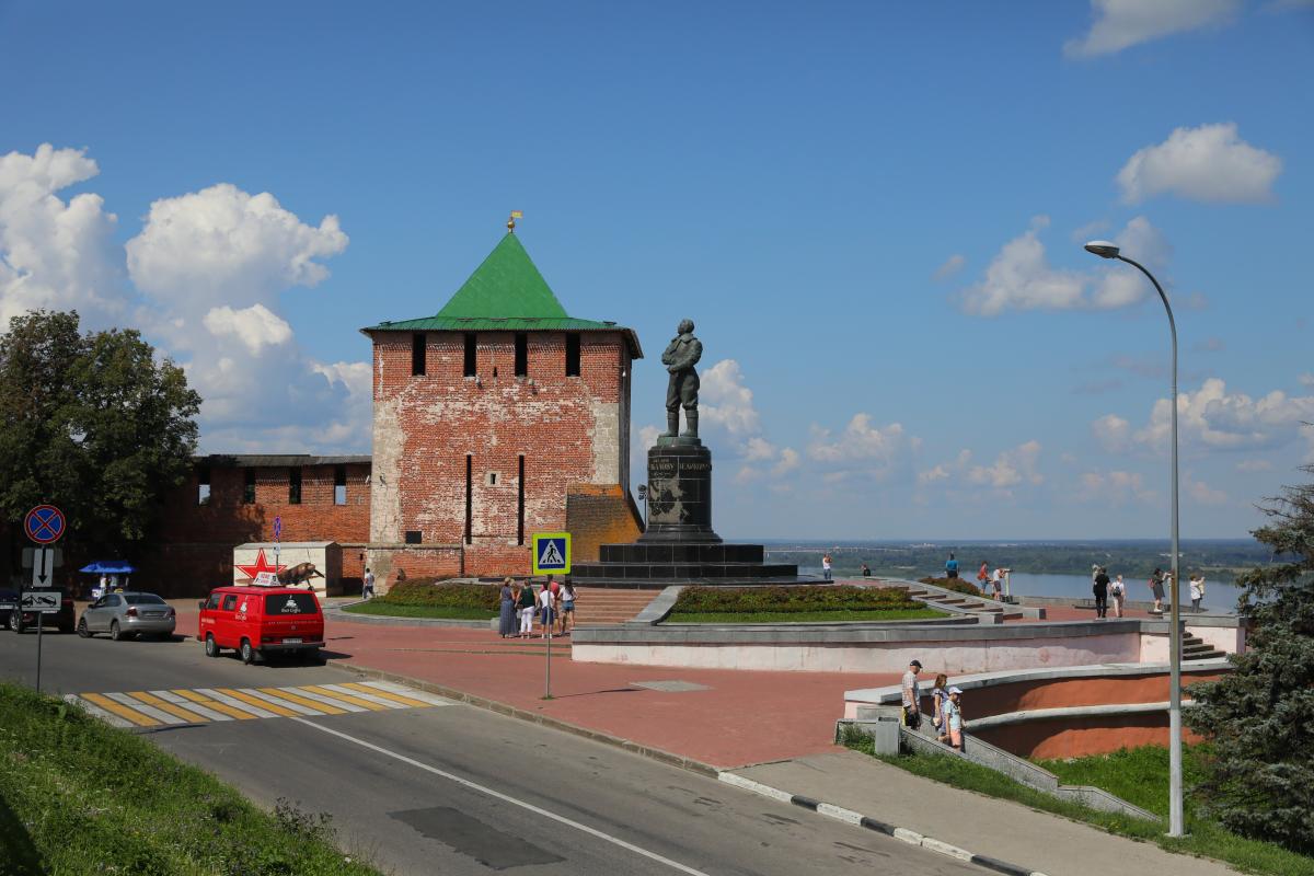 Городец Кремль в Нижегородской области.