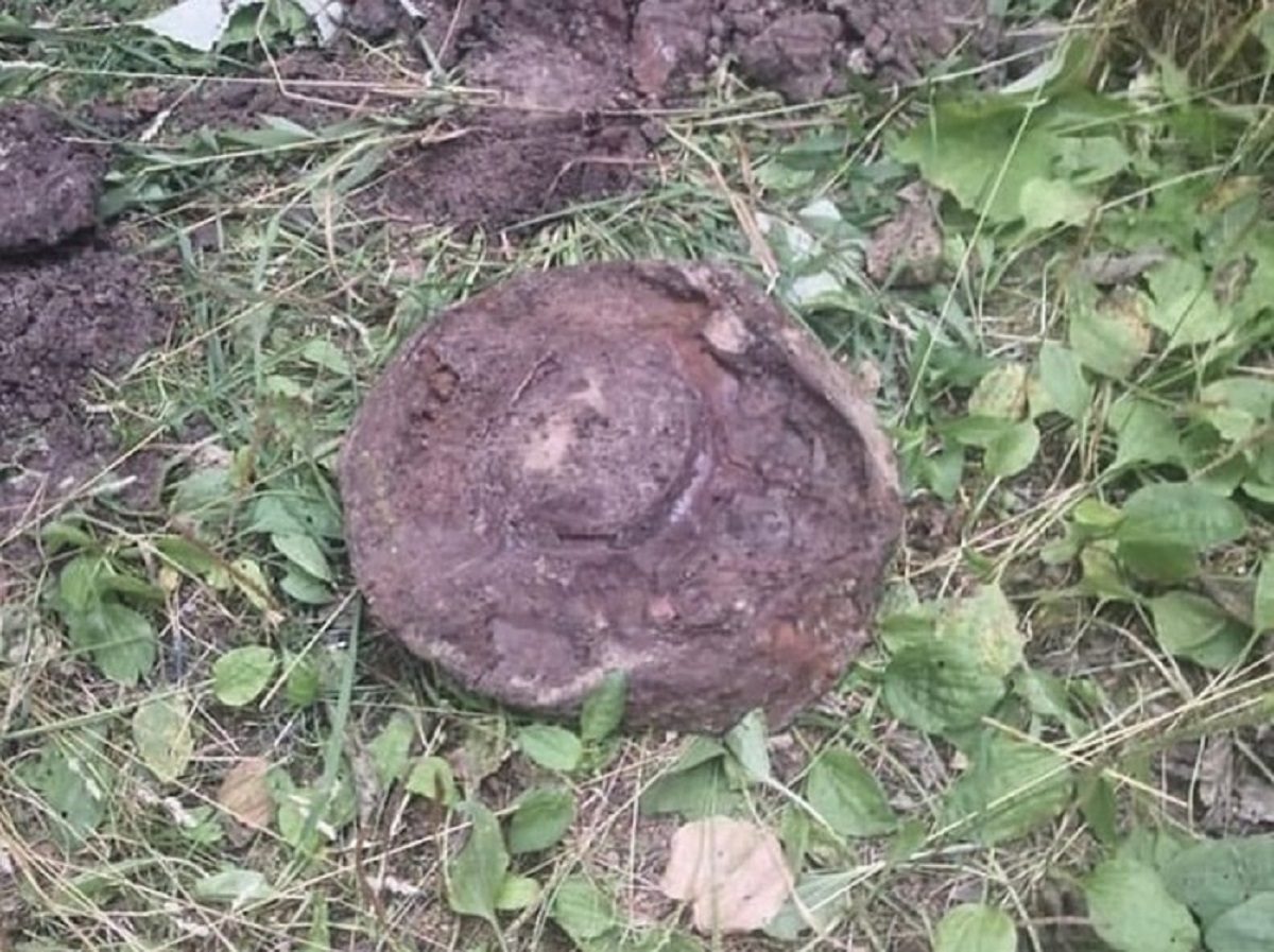 Противотанковую мину нашли в парке «Швейцария» в Нижнем Новгороде