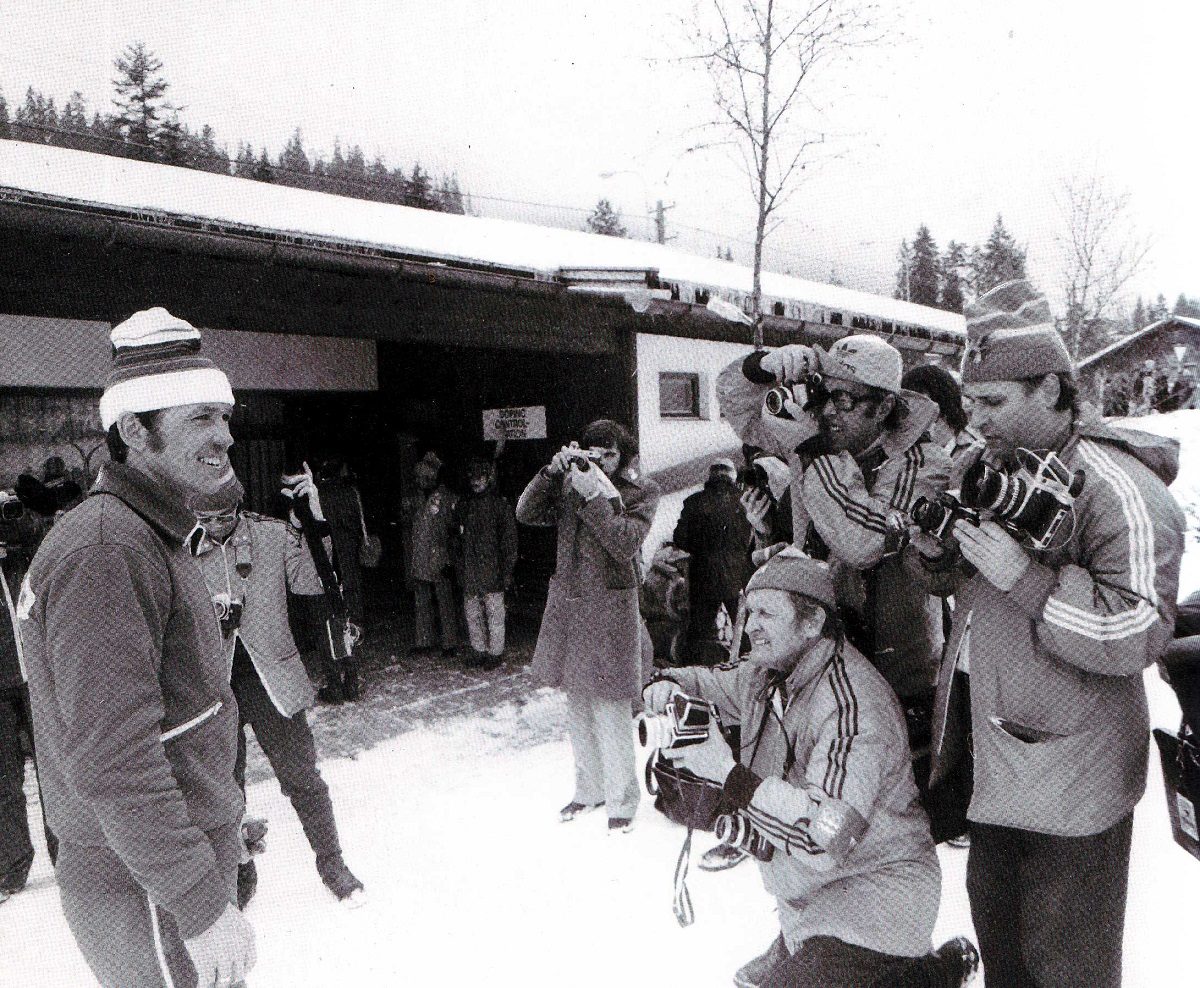 В центре внимания – двукратный чемпион Олимпиады 1976 года Николай Круглов