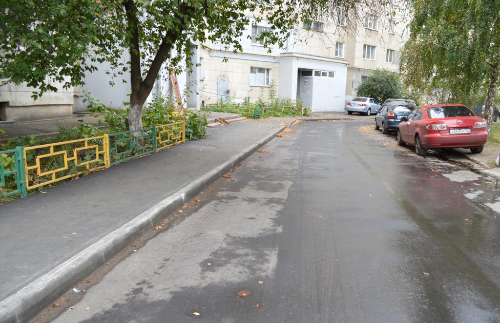 Дорогу на улице Березовской отремонтировали после обращения местных жителей