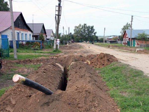 >В  домах жителей села Бараново Сосновского района появился газ
