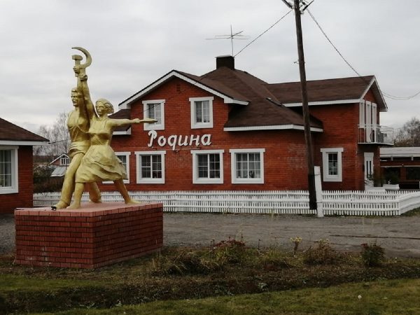 Копия статуи «Рабочий и колхозница» появилась на нижегородской трассе