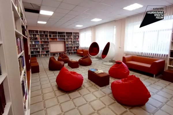 >Библиотека нового формата создана в Пильне в рамках нацпроекта «Культура»