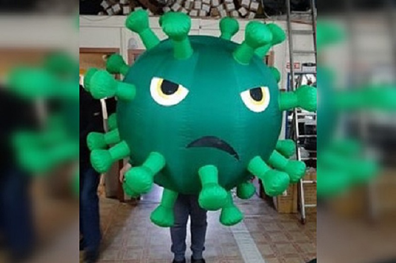 Перед Хэллоуином нижегородцы начали скупать костюмы коронавируса