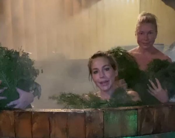 «Только для друзей»: Екатерина Одинцова опубликовала пикантное видео из бани