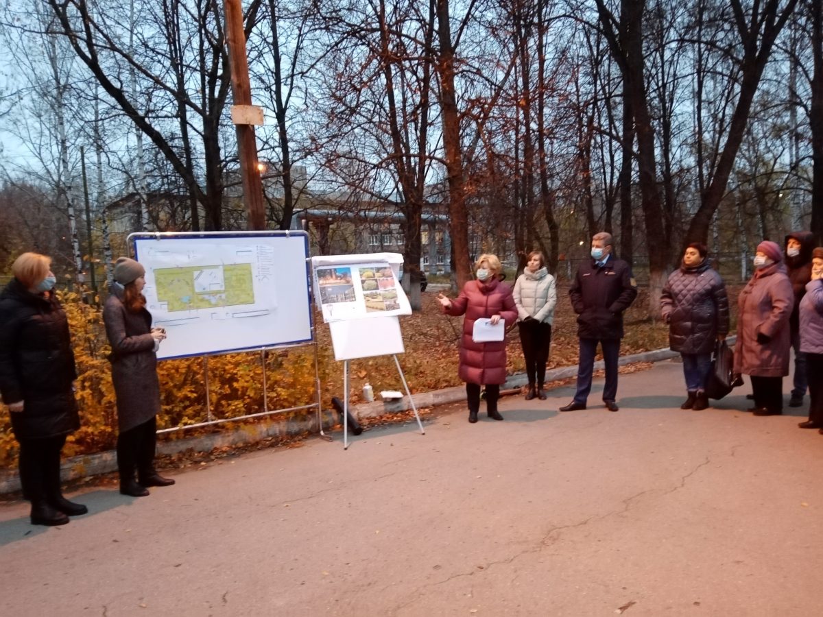 В микрорайоне Северный Автозаводского района появятся эстрада и вело-беговая дорожка
