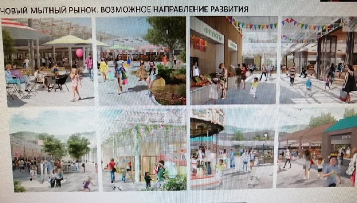 Идея реконструкции Мытного рынка Александра Чикмарева