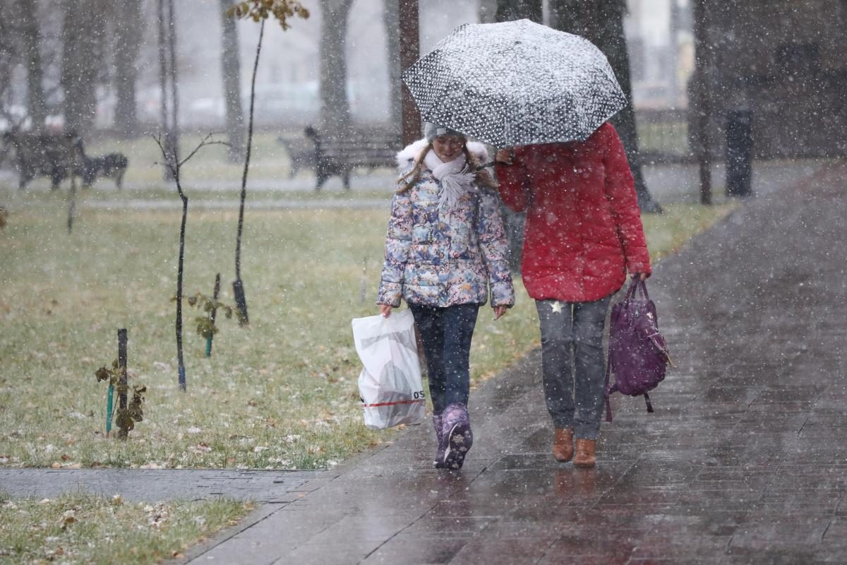 Дождь со снегом придут в Нижегородскую область в эти выходные