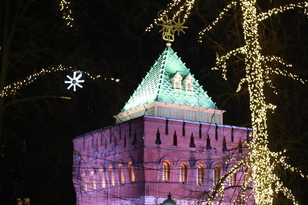 Карнавал огней: как Нижний Новгород преобразился к Новому году