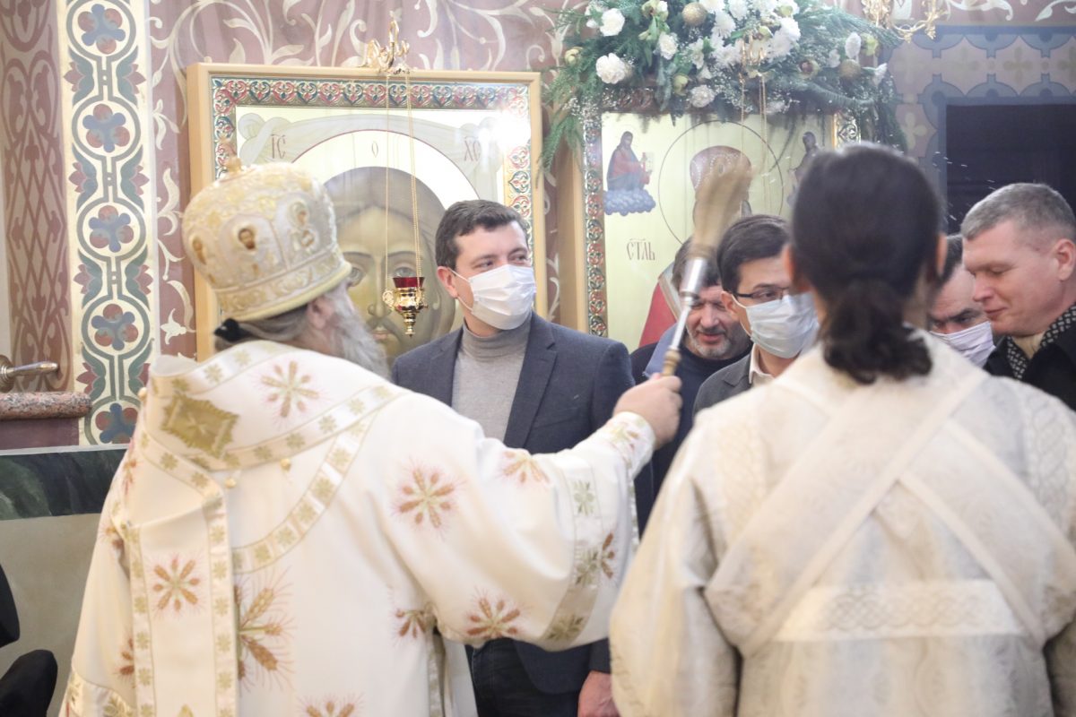 Глеб Никитин принял участие в церемонии по запуску часового механизма на колокольне Спасо-Преображенского собора