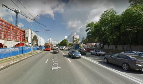 Светофор и пешеходный переход перенесут на проспекте Гагарина из-за нового аквапарка