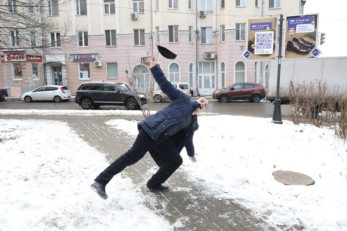 Ледяной дождь и гололедица ожидаются в Нижегородской области