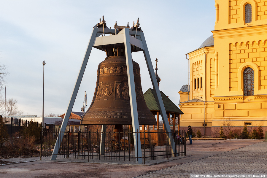 Так выглядит третий по величине колокол в России