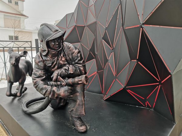 Памятник пожарным открыли в Выксе