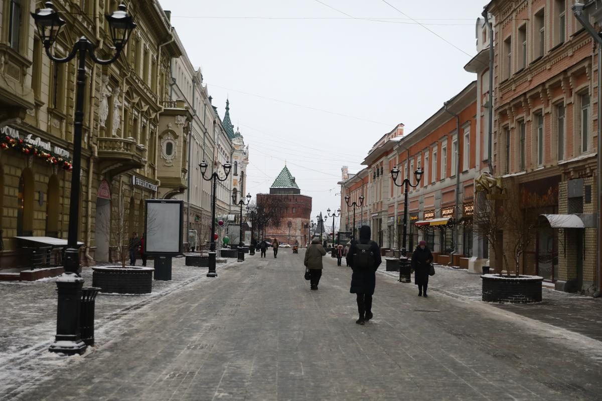 Переменная облачность и небольшой снег ожидается в выходные в Нижнем Новгороде