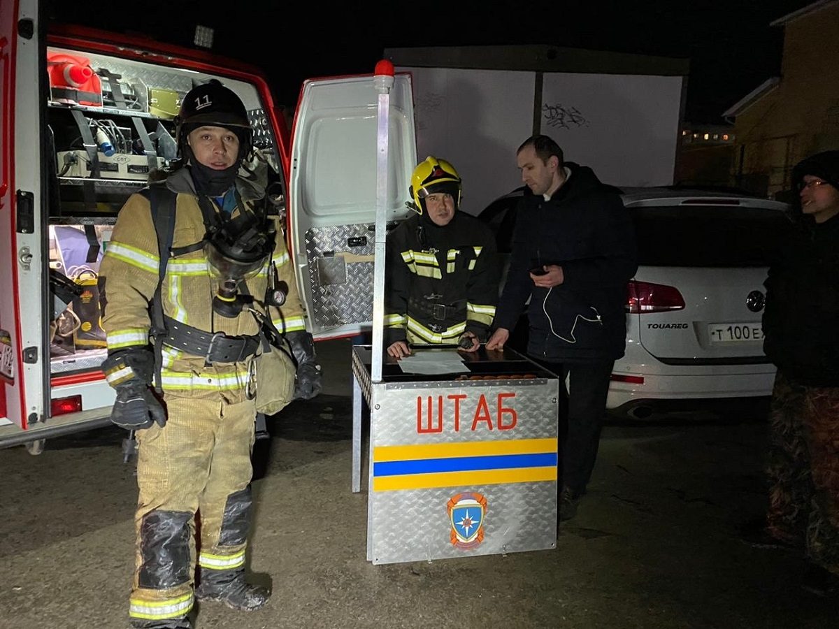 На пожаре в 25-этажном доме в Дзержинске никто не пострадал