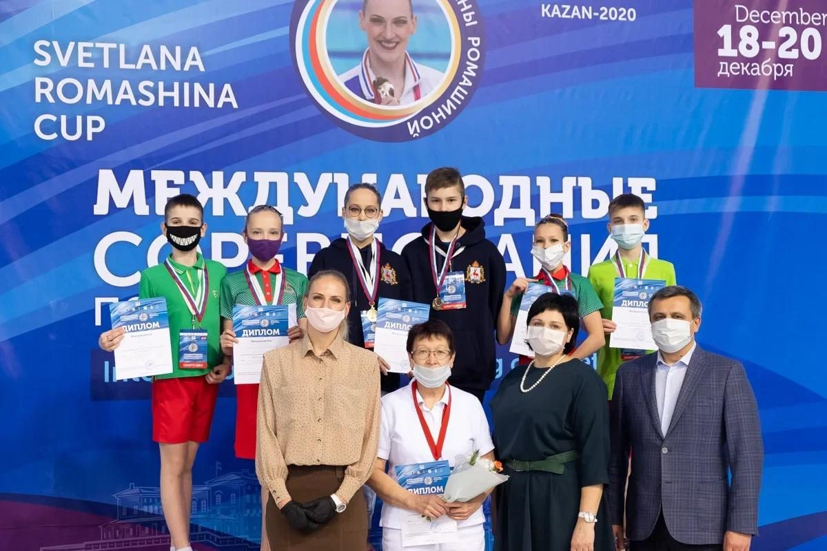 8 медалей завоевали нижегородцы на международных соревнованиях по синхронному плаванию