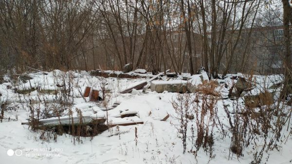 Стихийную свалку мусора на улице Генерала Ивлиева убрали в Нижнем Новгороде