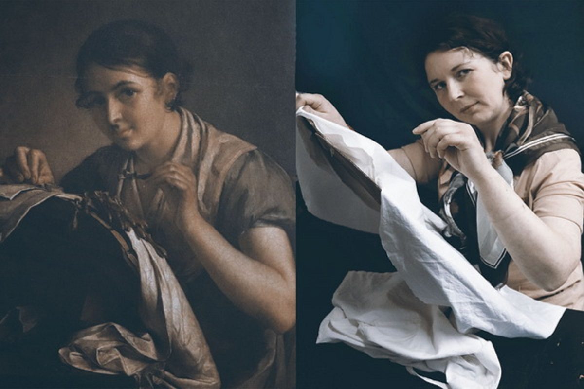 Заключённые нижегородки предстали в образах героинь известных картин