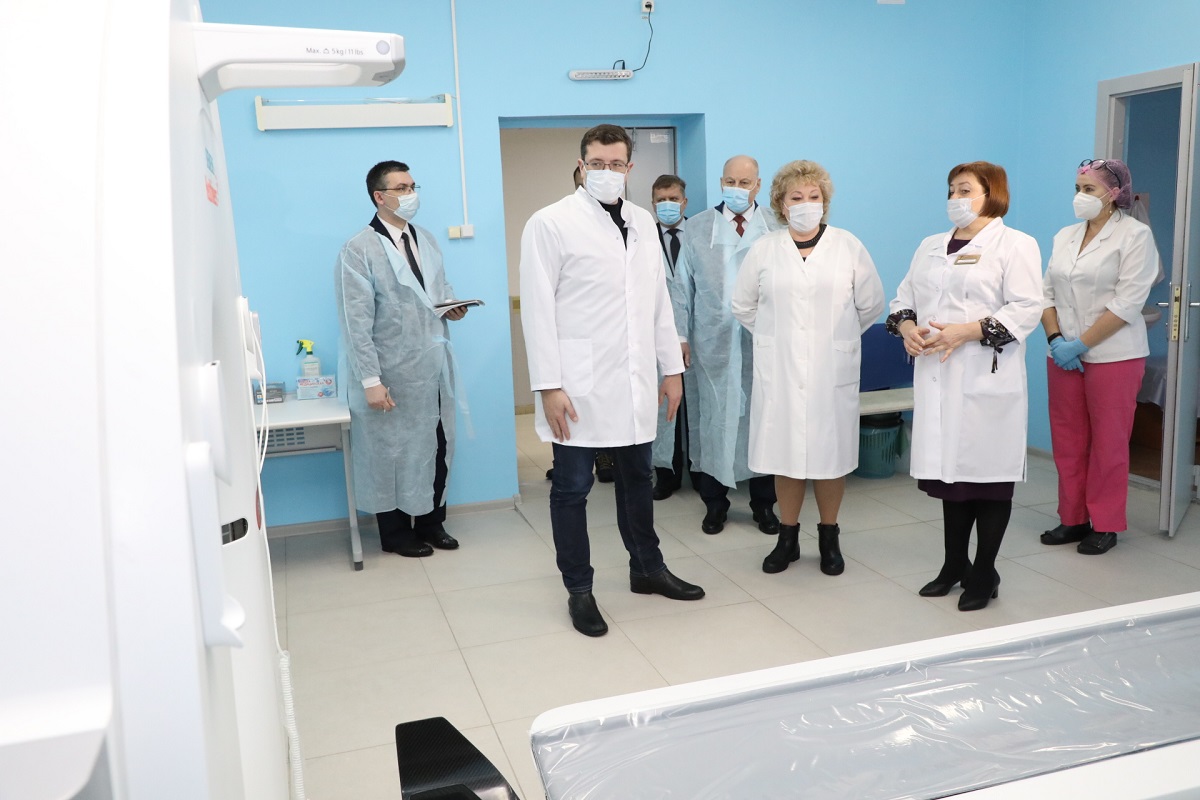 Починковская ЦРБ Глеб Никитин оборудование