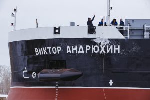Завод «Красное Сормово» спустил на воду новый сухогруз