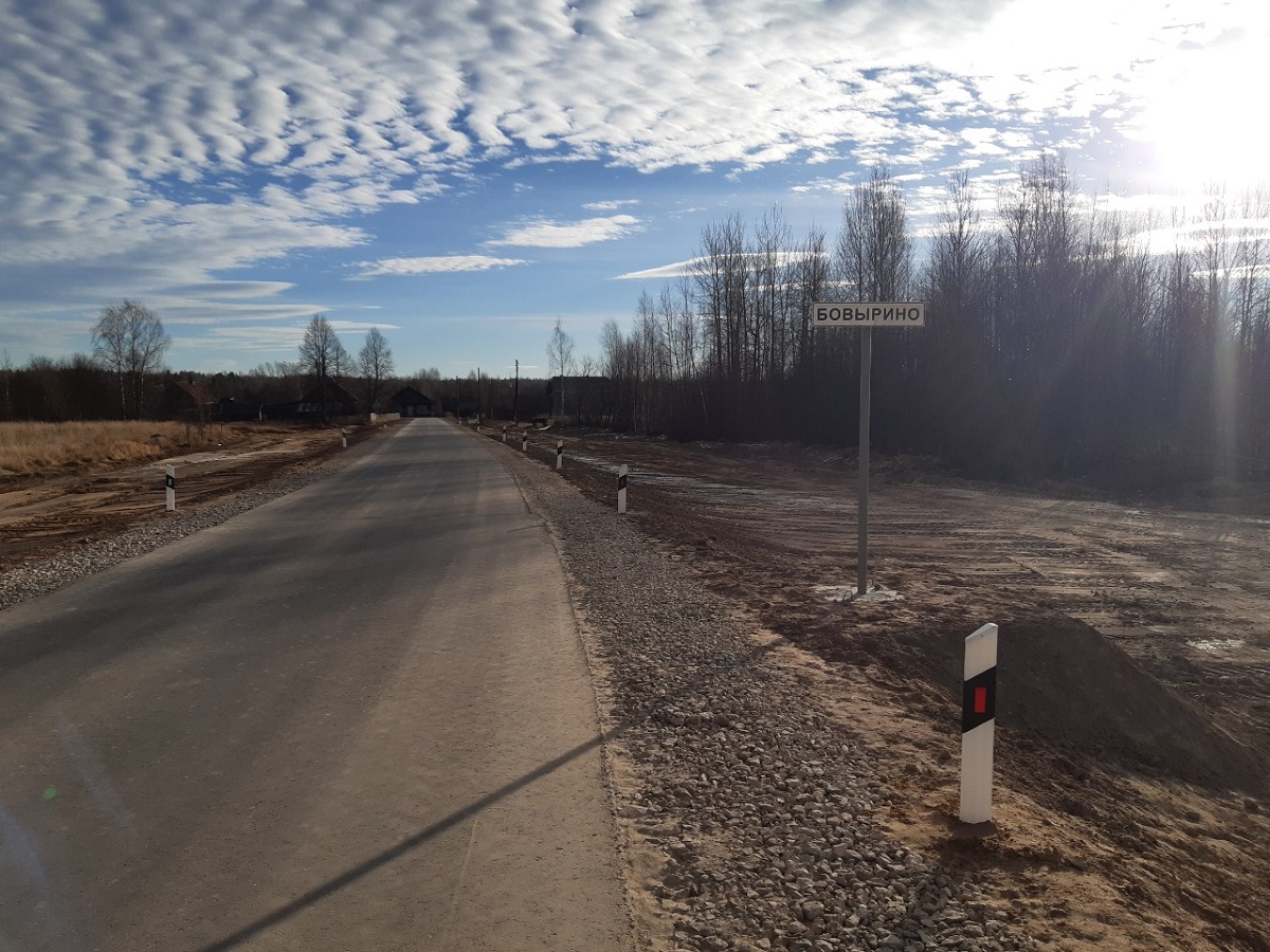 Новую дорогу построили в Воскресенском районе в Нижегородской области 2