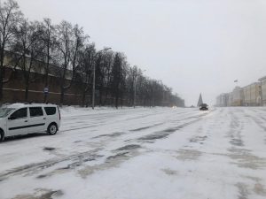 Движение по площади Минина и Пожарского возобновлено