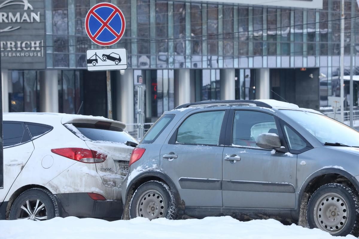 Первые ограничения на парковку в Нижнем Новгороде введут с 21 января