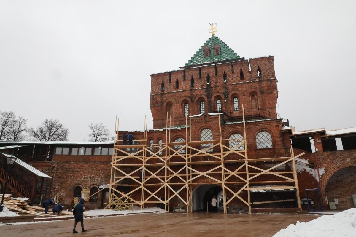 Кольцевой маршрут внутри стен протяженностью 2046 м появится в  Нижегородском кремле в 2021 году | Нижегородская правда