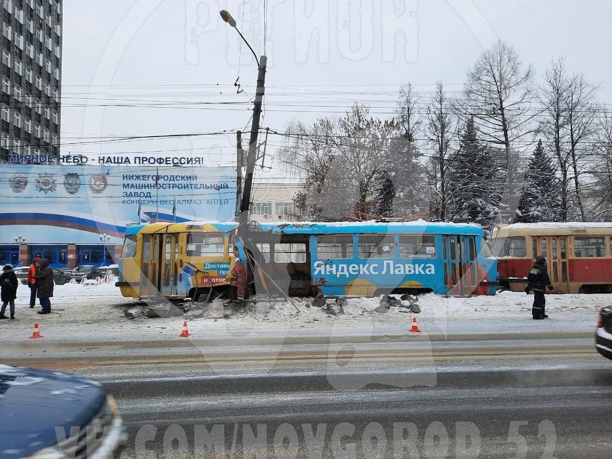 Стали известны подробности ДТП с трамваем на Сормовском шоссе