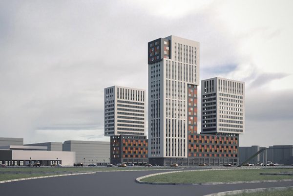 Опубликован проект нового ЖК в районе Мещерского озера