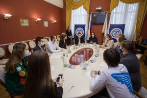 В Нижнем Новгороде волонтеров-студентов поблагодарили за работу