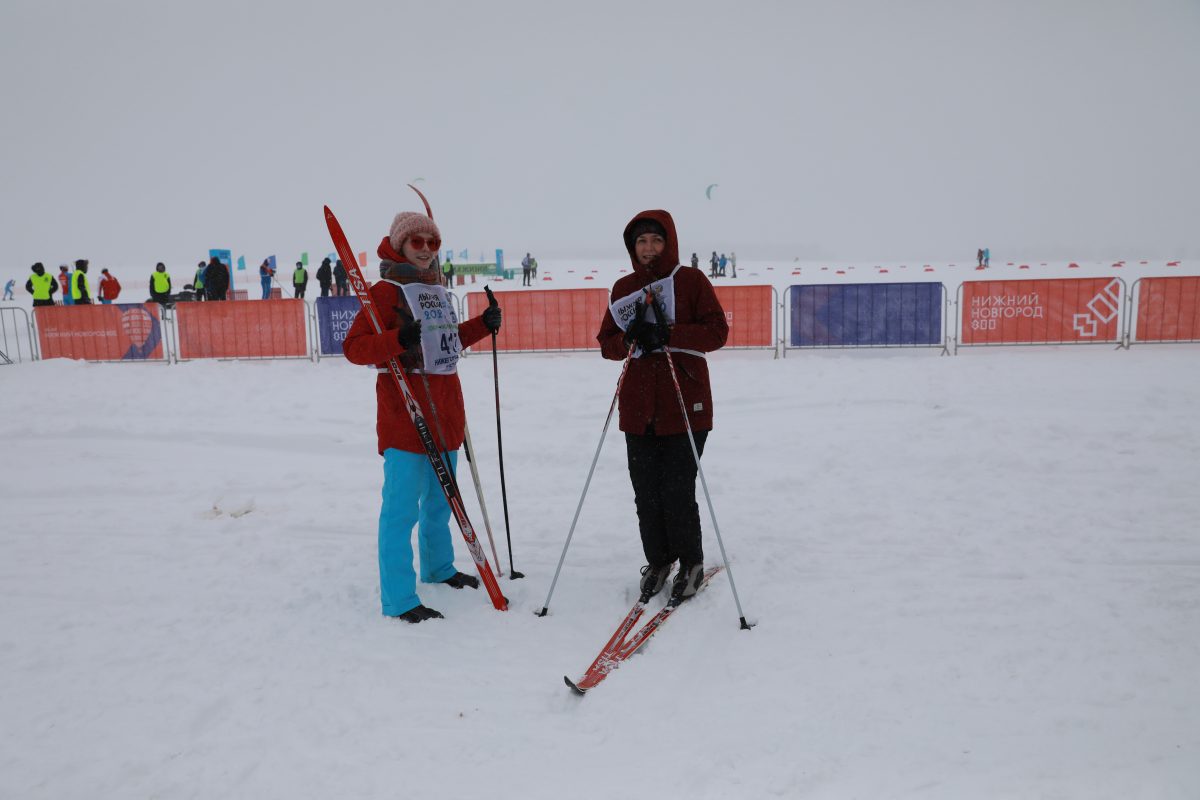 Спортсменам пришлась по душе нижегородская лыжня