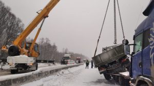 Движение на 366‑м км трассы М‑7 восстановили после&nbsp;ДТП