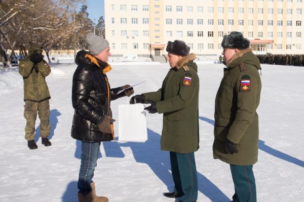 Экскурсию по воинской части провели для нижегородских юнармейцев