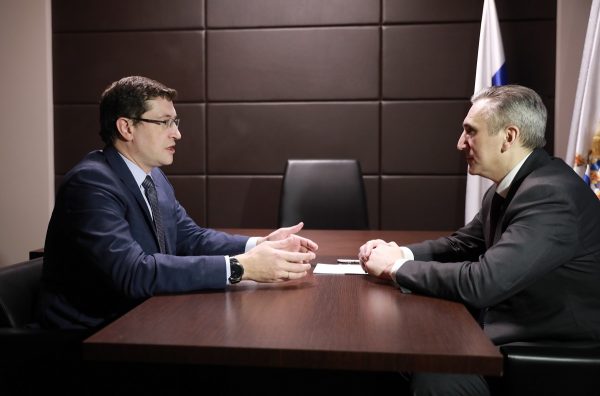 Глеб Никитин провел рабочую встречу с&nbsp;губернатором Тюменской области Александром Моором