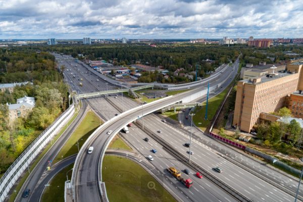 Участок трассы «Холмогоры» в Московской области