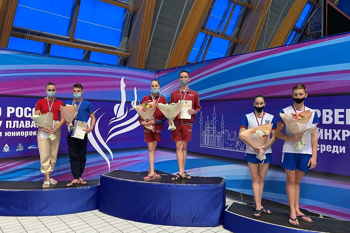 Нижегородские синхронисты завоевали серебро на первенстве России среди юниоров