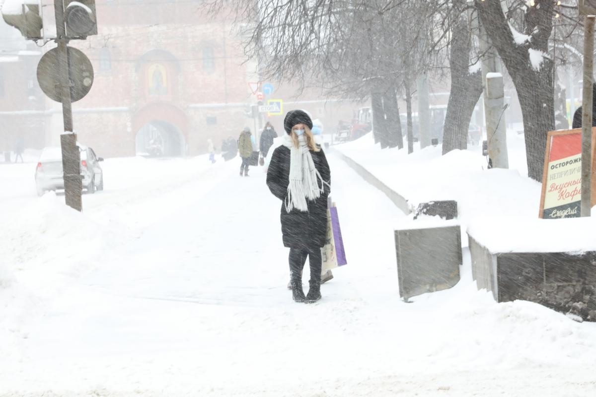 Пасмурная и снежная погода ждет нижегородцев в последние выходные января