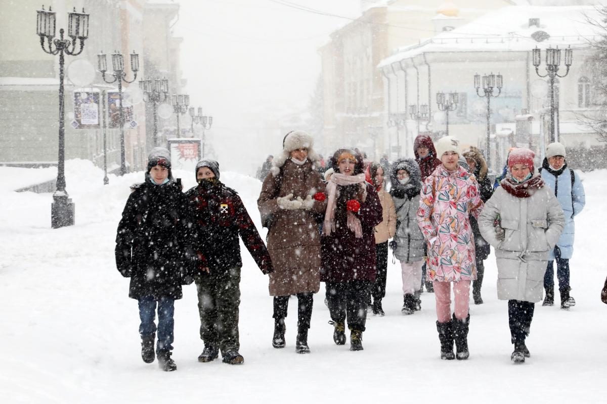 Снег с дождём пройдет в Нижегородской области в эти выходные