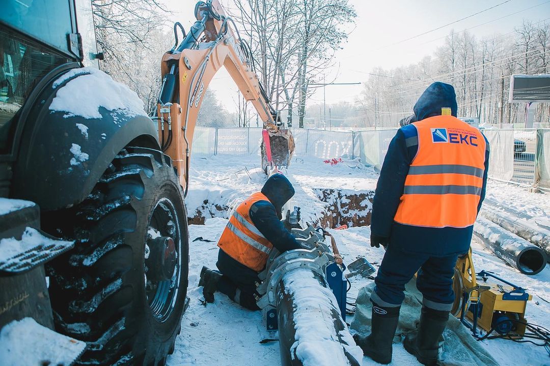 Проспект Гагарина будет частично перекрыт из-за прокладки труб в парке «Швейцария»