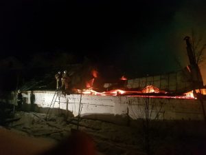 Названа предварительная причина пожара в Оранском мужском монастыре