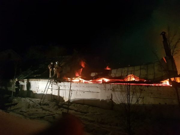 Названа предварительная причина пожара в Оранском мужском монастыре