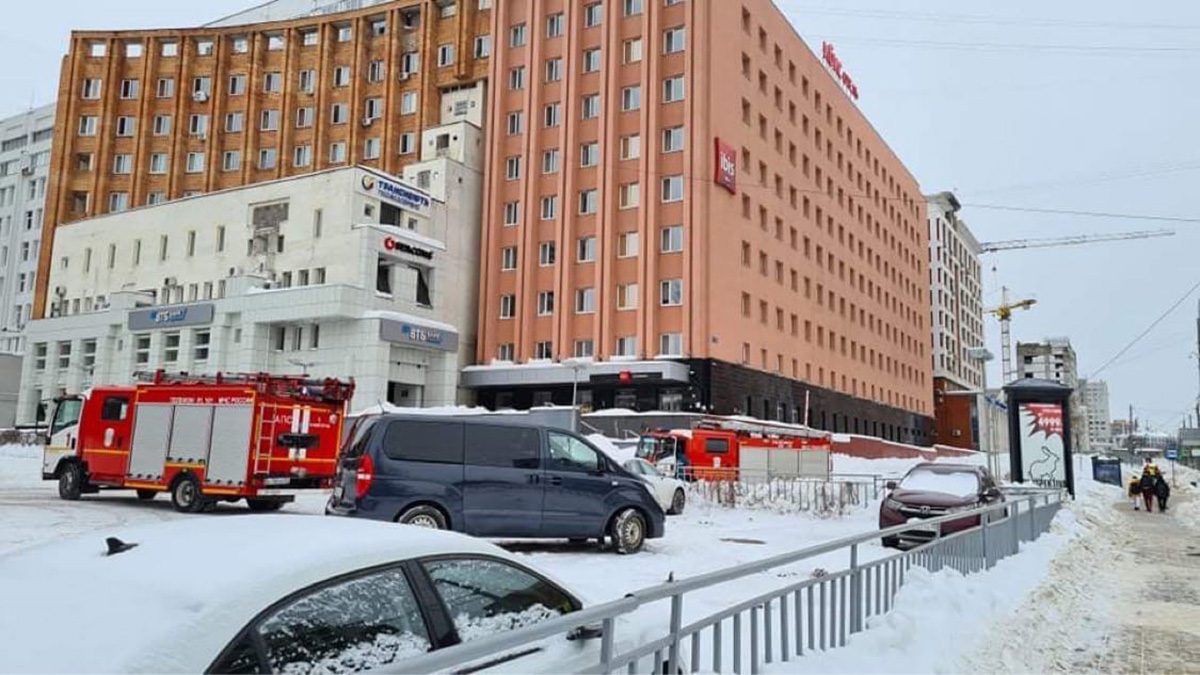 В отеле «Ибис» в Нижнем Новгороде сработала ложная пожарная тревога